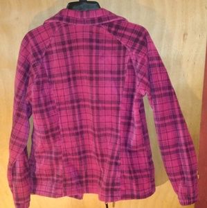 Pink Plaid Columbia coat